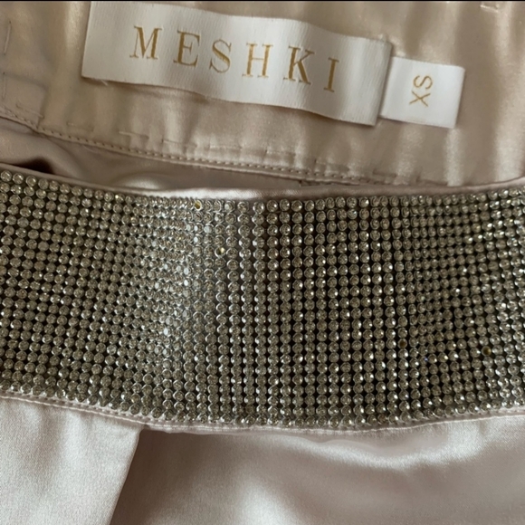 Meshki Satin Skirt Diamante size XS - Picture 4 of 4